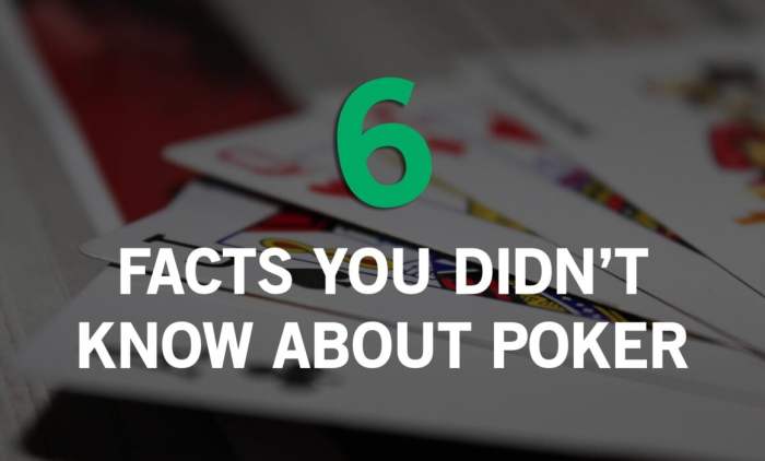 Fakta Menarik Tentang Asal Usul Poker