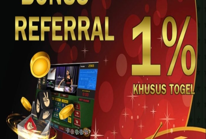 Jenis bonus yang tersedia di Chutogel